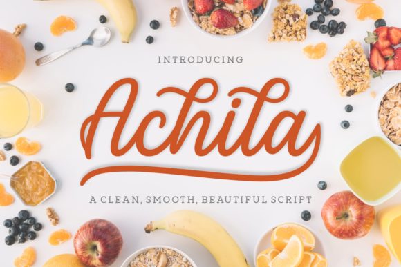 Achila: The Creative Font for Brand Identity