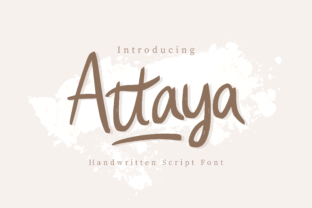 Attaya Font: A Playful Typeface for Digital Design