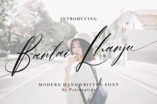 Bantai Lhanju: A Modern Script Font for Polished Brand Identity