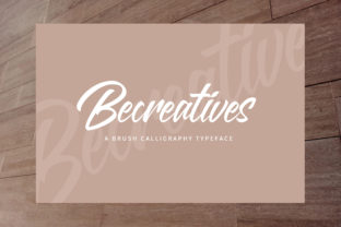 Becreatives Typeface Review: A Modern Script for Brand Identity