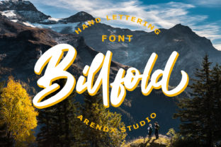 Billfold: The Vintage Script Typeface for Editorial Design