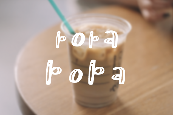 Boba Boba: A Handwritten Typeface for Modern Digital Branding