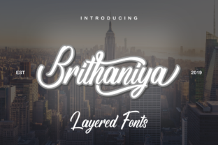 Brithaniya Typeface Review: Elevating Campaign Visuals with Modern Handwritten Style