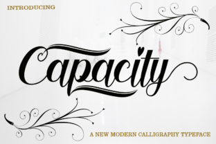 Capacity Font: A Stylish Script for Editorial Elegance