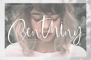 Centhiny: A Modern Script Font for Polished Digital Branding