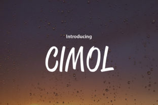 Cimol: A Playful Script Font for Modern Brand Identity