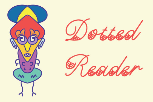 Dotted Reader: A Charming Script Font for Handmade Brands