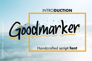 Goodmarker Typeface Review: A Playful Script for Editorial Design