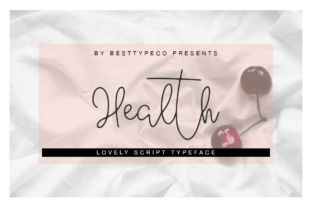 Health Typeface Review: A Sweet Script for Authentic Branding