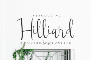 Hilliard Typeface Review: A Sweet Handwritten Font for Modern Branding
