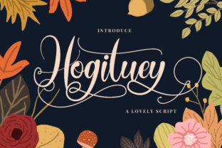 Hogituey: A Script Amp Typeface for Engaging Social Campaigns