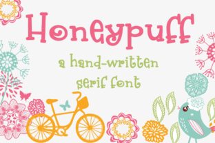 Honeypuff: A Handwritten Typeface for Warm Digital Branding