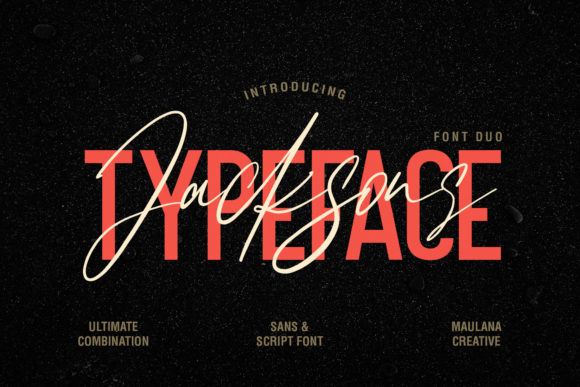 Jacksons Duo: A Script Font Family That Elevates Handmade Creations