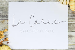 La Corie: A Handwritten Typeface for Modern Editorial Design
