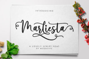 Marliesta: A Script Amp Typeface for Modern Campaign Design