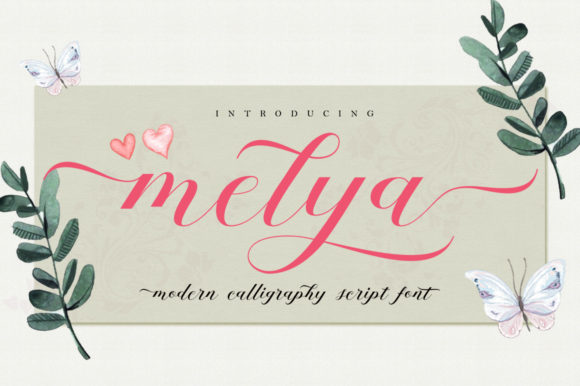 Melya: The Handwritten Typeface for Authentic Brand Identity