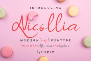 Nicollia: A Handwritten Typeface for Authentic Brand Identity