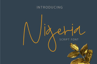 Nigeria Typeface Review: A Modern Script for Editorial Design