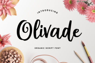 Olivade Typeface Review: Boosting Campaign Visuals with Organic Script Style