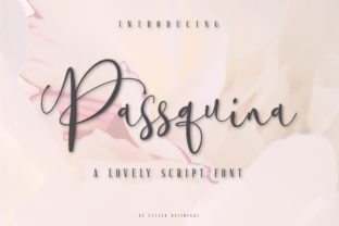 Passquina: A Modern Script Font for Cohesive Brand Identity