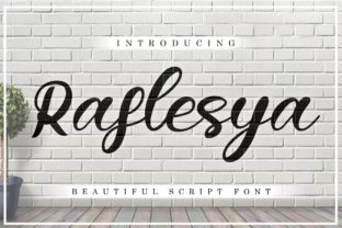 Raflesya: The Authentic Script Font for Campaign Design