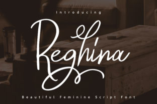 Reghina: A Modern Script Font for Digital Branding