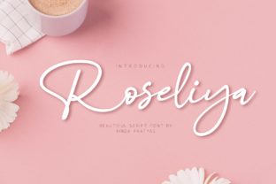 Roseliya: A Sweet Handwritten Typeface for Modern Web Design