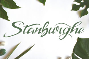 Stanburghe Font: A Romantic Script for Creative Crafters