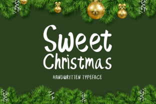 Sweet Christmas: A Modern Script Font for Festive Editorial Design